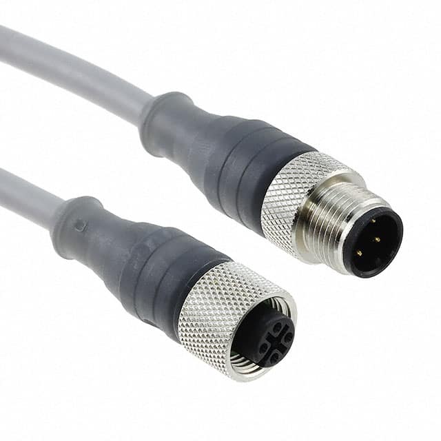 DR04AR101 SL357 CBL 4POS MALE TO FMALE 9.84'