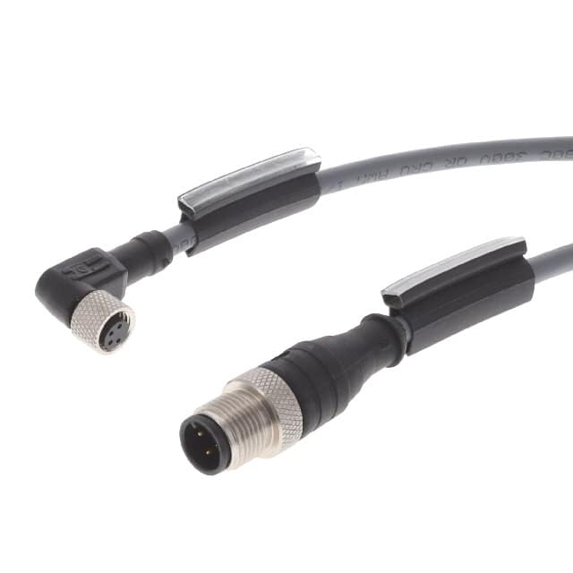 DR04GW101 SL355 CBL 4POS MALE TO FMALE 1.97'