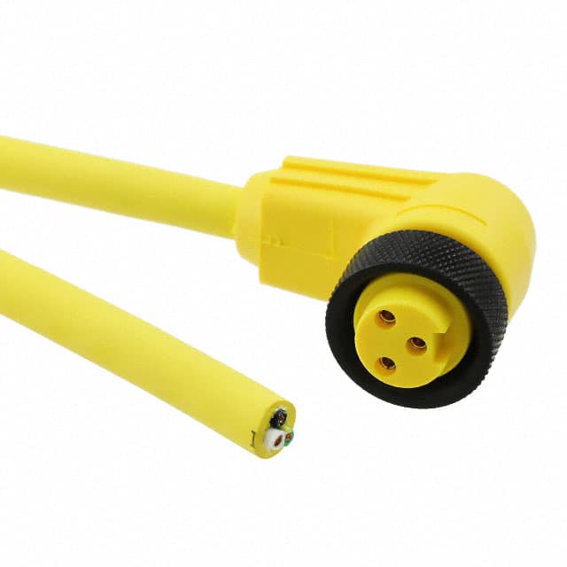 KW0300113 YL355 CBL 3POS FMALE TO WIRE 1.97'