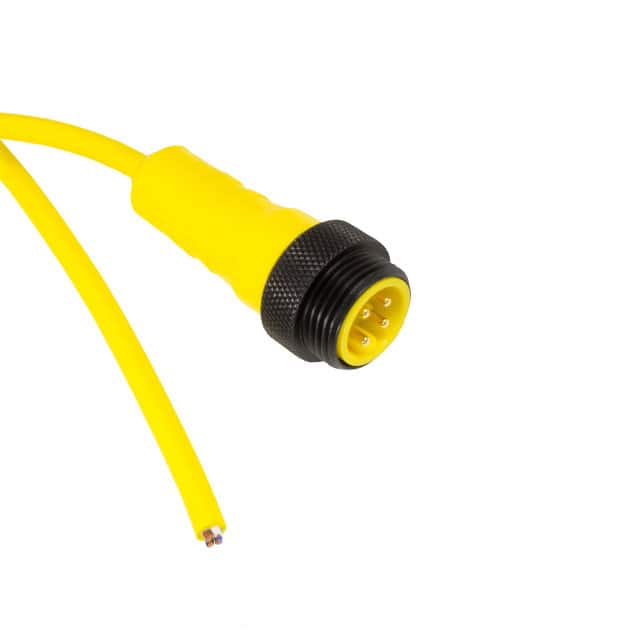 LR0400108 YL400 CBL 4POS MALE TO WIRE 49.2'