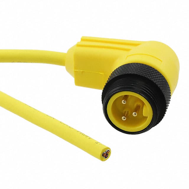 LW0300107 YL358 CBL 3POS MALE TO WIRE 16.4'
