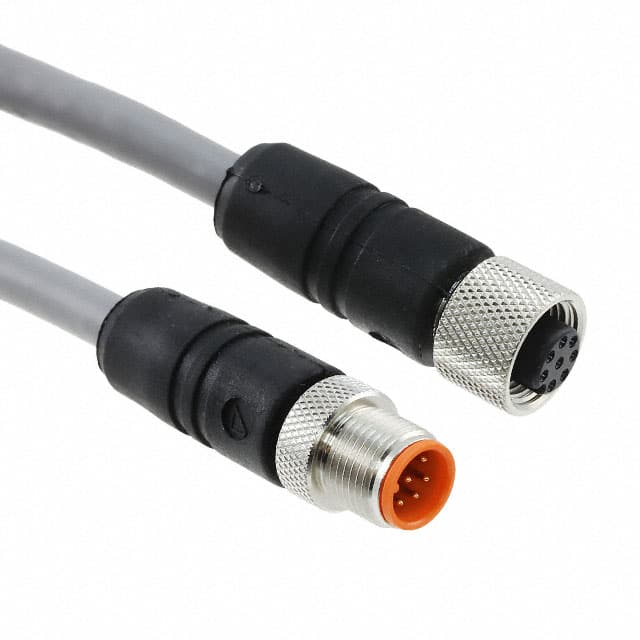 DR08AR128 SL358 CBL 8POS MALE TO FMALE 16.4'