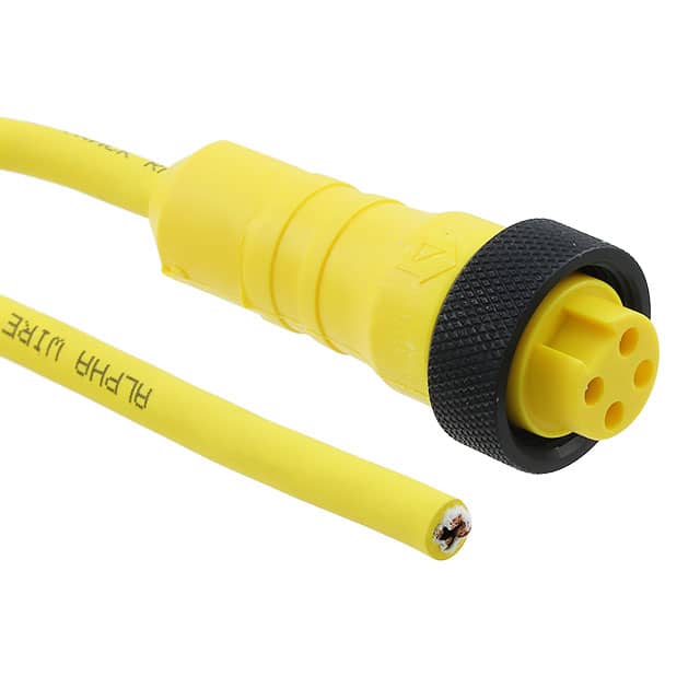 KR0400108 YL358 CBL 4POS FMALE TO WIRE 16.4'