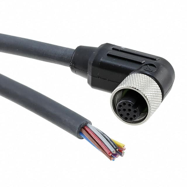 AW1200125 BK357 CBL 12POS FMALE TO WIRE 9.84'