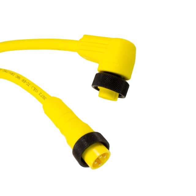 PR04KW114 YL357 CBL 4POS MALE TO FMALE 9.84'