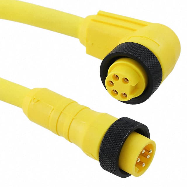 PR05KW115 YL358 CBL 5POS MALE TO FMALE 16.4'