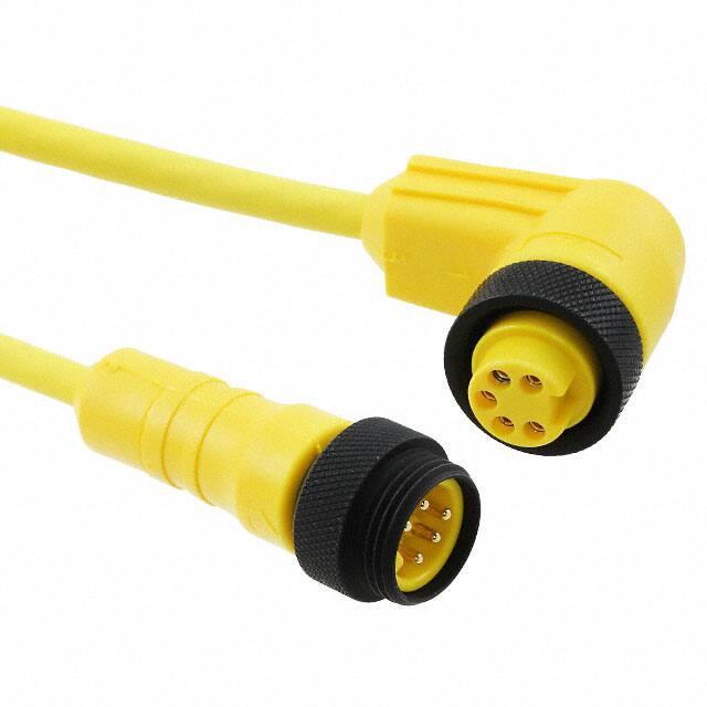 LR05KW109 YL358 CBL 5POS MALE TO FMALE 16.4'