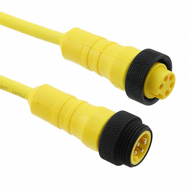 LR05KR109 YL358 CBL 5POS MALE TO FMALE 16.4'