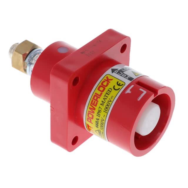 NPS-1-R-T6 CONN PNL SOURCE 1P SILV THREADED