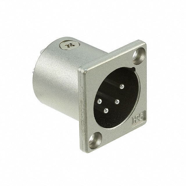 HA16RA-4P(76) CONN RCPT MALE 4P SILV SLDR CUP