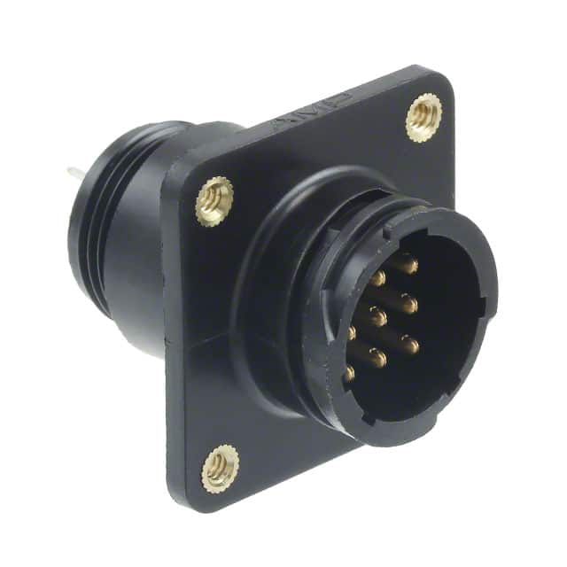 208223-3 CONN RCPT MALE 9POS GOLD SOLDER