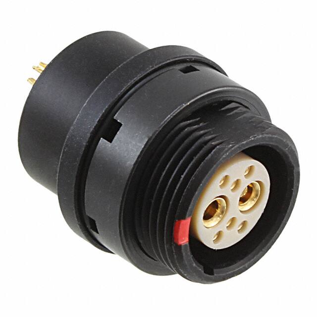 JDXER2T001FSN CONN RCPT FMALE 8P GOLD SLDR CUP