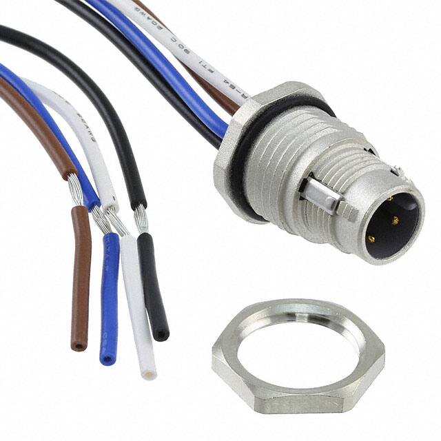 73000005664 CONN PLUG MALE 4POS WIRE LEADS