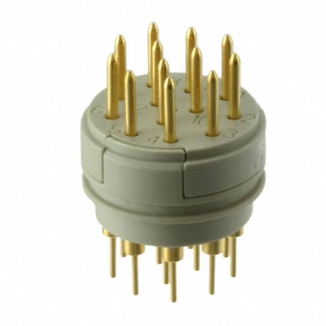 09152122604 CONN MALE INSERT 12POS SOLDER