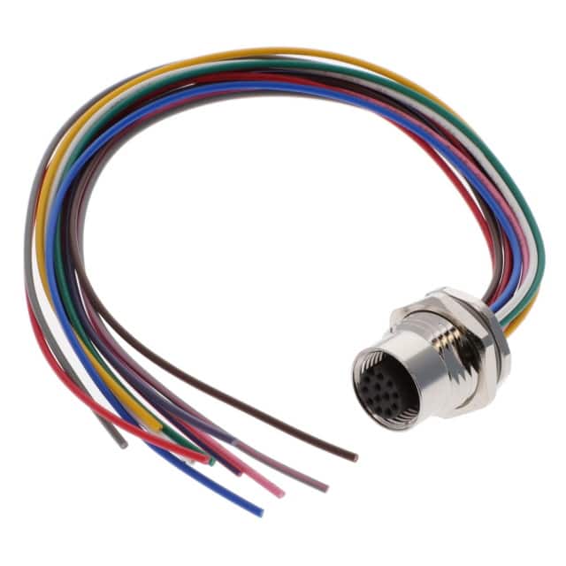 T4171130012-001 CBL 12POS FMALE TO WIRE 0.66'