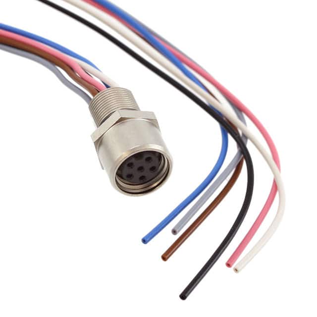 1542677 CBL 6POS FMALE TO WIRE 1.64'