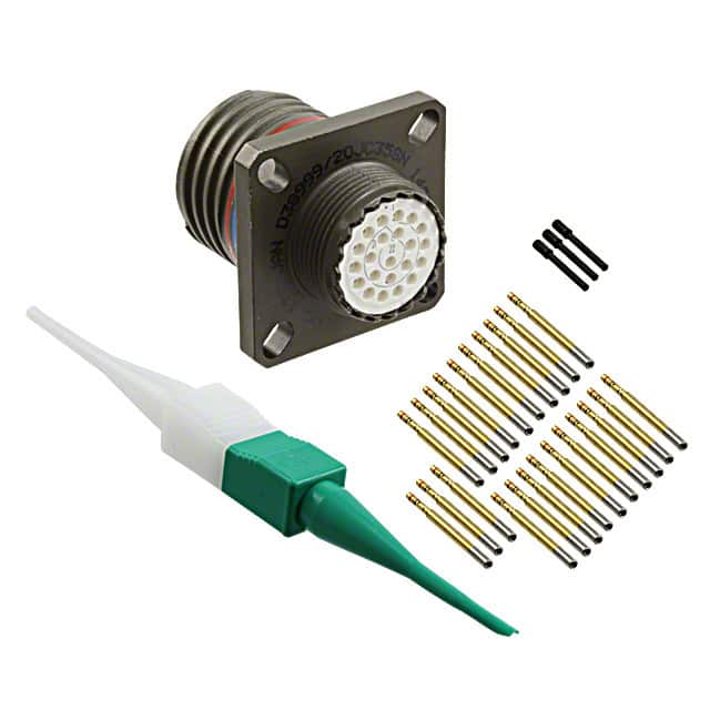 D38999/20JC35SN CONN RCPT FMALE 22POS GOLD CRIMP