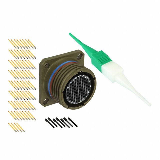 D38999/20JF35SN CONN RCPT FMALE 66POS GOLD CRIMP