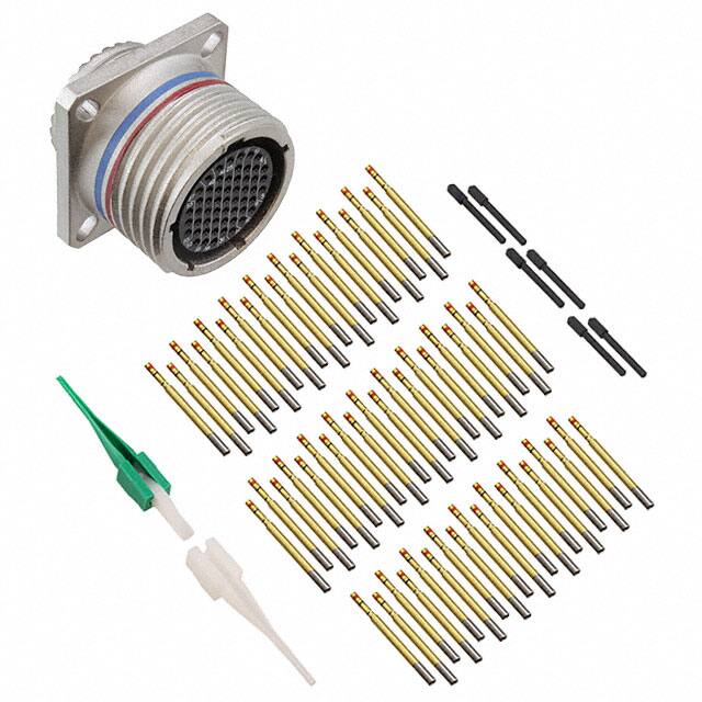 D38999/20MD35PN CONN RCPT MALE 37POS GOLD CRIMP