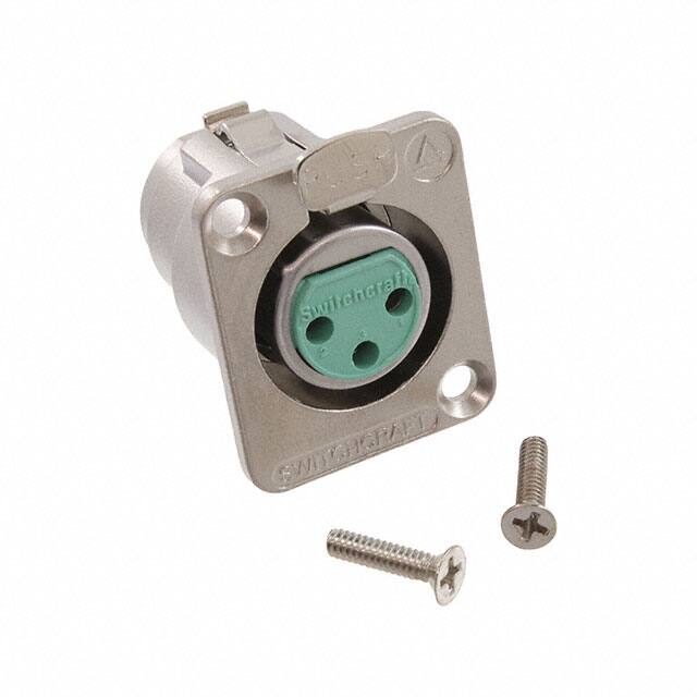 DE3FPKG CONN PLUG FMALE XLR 3P SLDR CUP