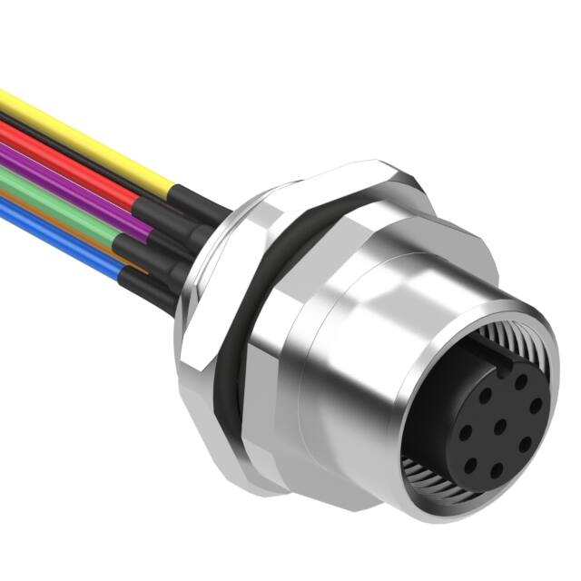 10-04040 CBL 8POS FMALE TO WIRE 1'