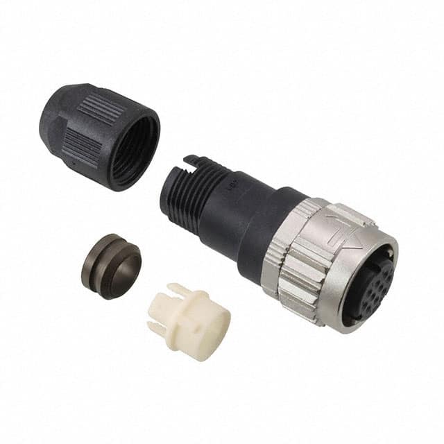 HR08D-12WPN-10S CONN PLUG FMALE 10P SOLDER CUP