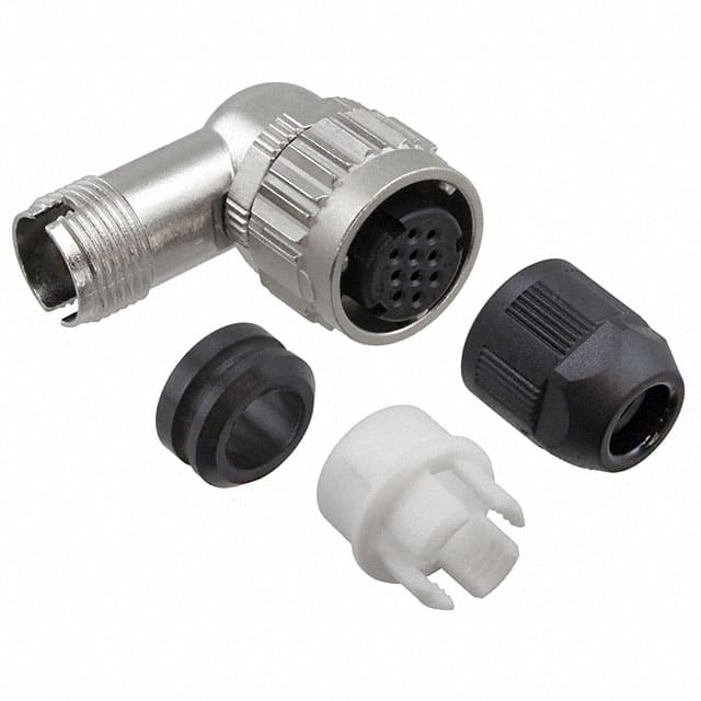 HR08D-12WLPA-10S CONN PLUG FMALE 10P SOLDER CUP