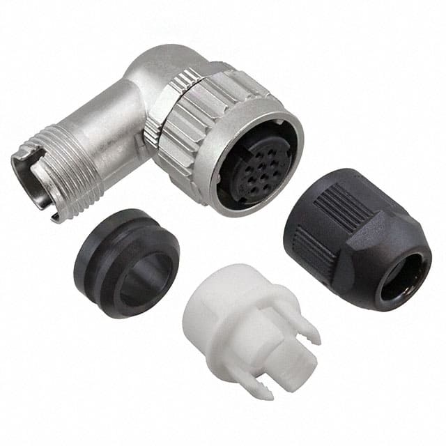 HR08D-12WLPK-10S CONN PLUG FMALE 10P SOLDER CUP