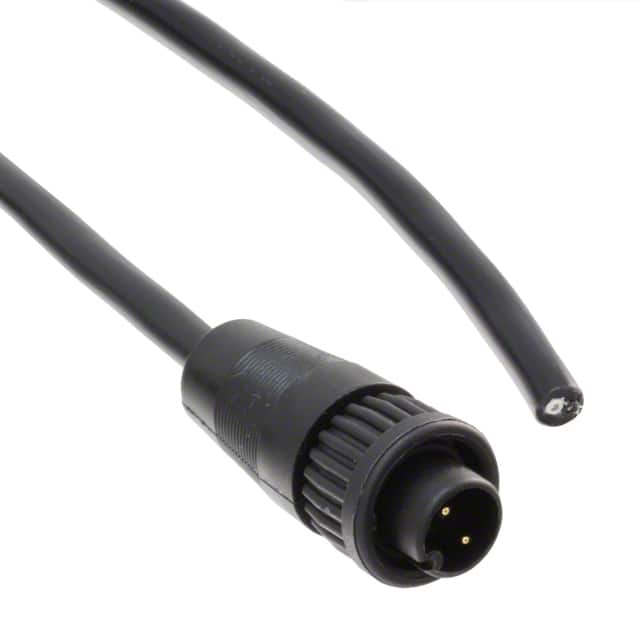 CA62802P07990 CBL 2POS MALE TO WIRE 6.56'