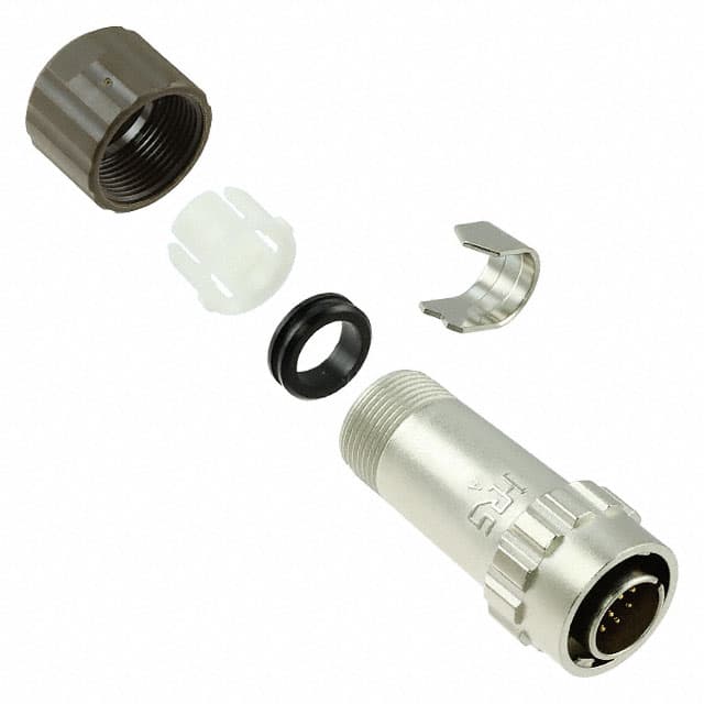 LF10WBPD-12P CONN PLUG MALE 12P GOLD SLDR CUP