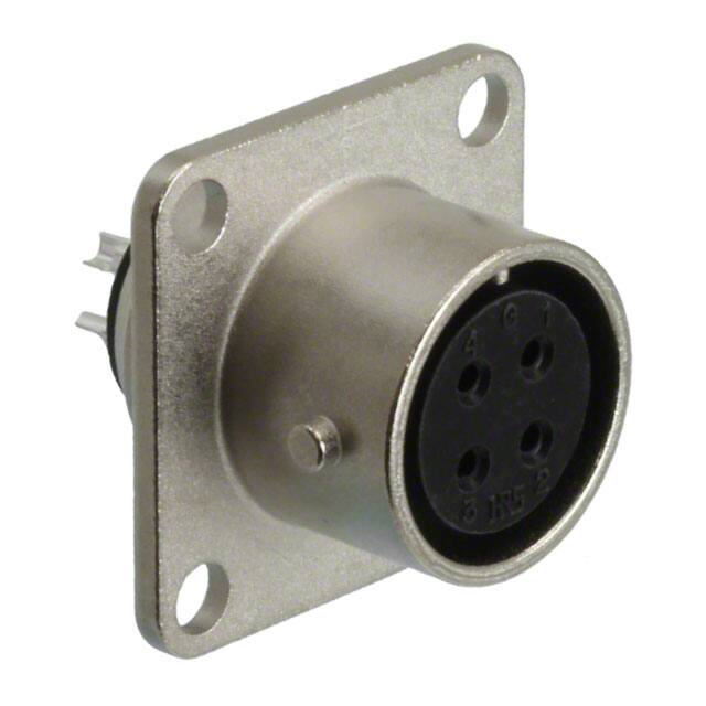 RM12BRB-4S CONN RCPT FMALE 4P SOLDER CUP