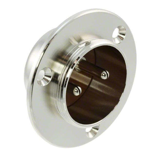 HS25R-2(71) CONN RCPT MALE 2P SOLDER CUP