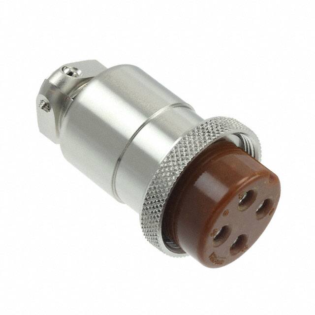 HS25P-4(71) CONN PLUG FMALE 4P SOLDER CUP