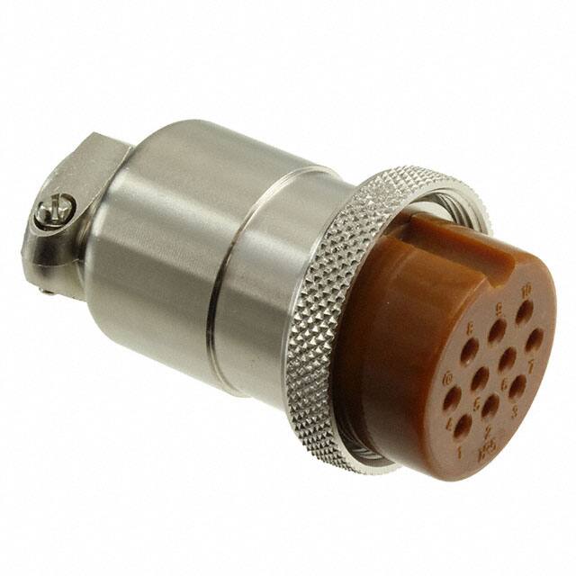 HS25P-10(71) CONN PLUG FMALE 10P SOLDER CUP