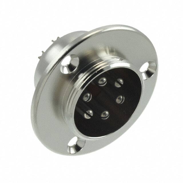 HS21R-6(71) CONN RCPT MALE 6P SOLDER CUP