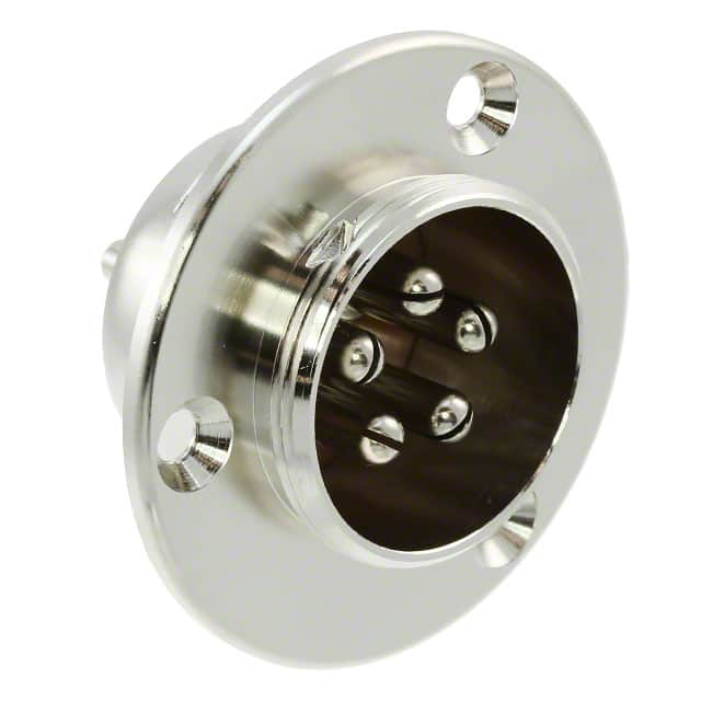 HS21R-5(71) CONN RCPT MALE 5P SOLDER CUP