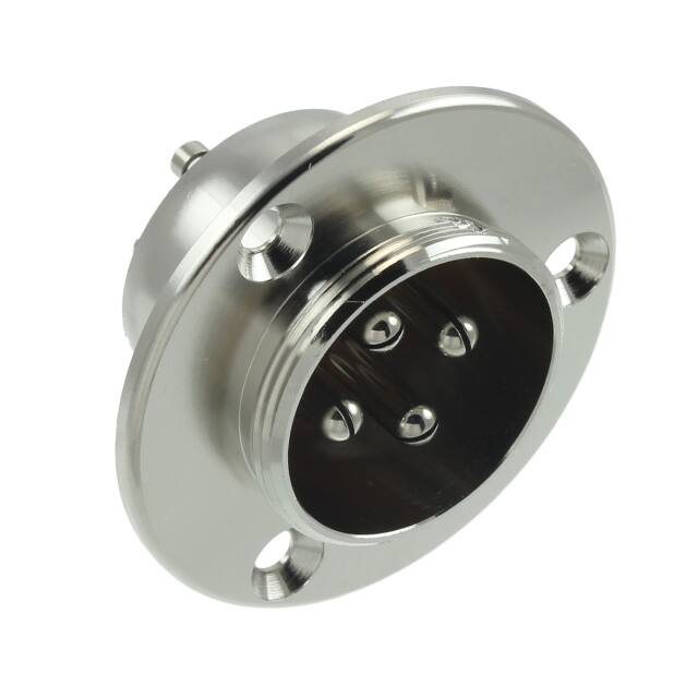 HS21R-4(71) CONN RCPT MALE 4P SOLDER CUP