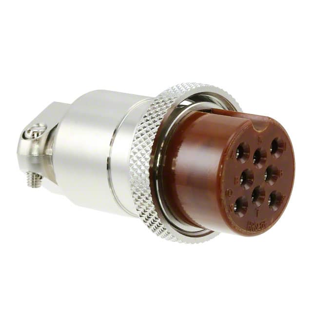 HS21P-8(71) CONN PLUG FMALE 8P SOLDER CUP