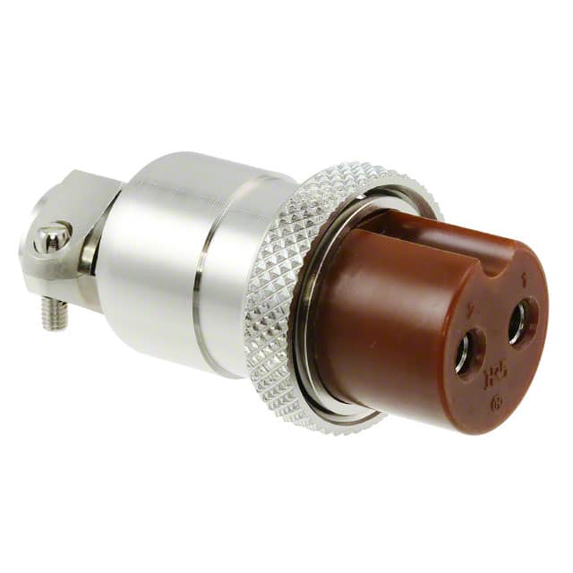 HS16P-2(71) CONN PLUG FMALE 2P SOLDER CUP