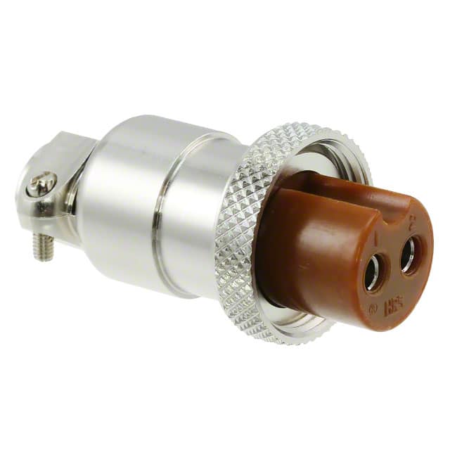 HS14P-2(71) CONN PLUG FMALE 2P SOLDER CUP