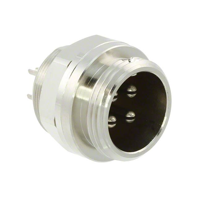HS12RD-4(71) CONN RCPT MALE 4P SOLDER CUP