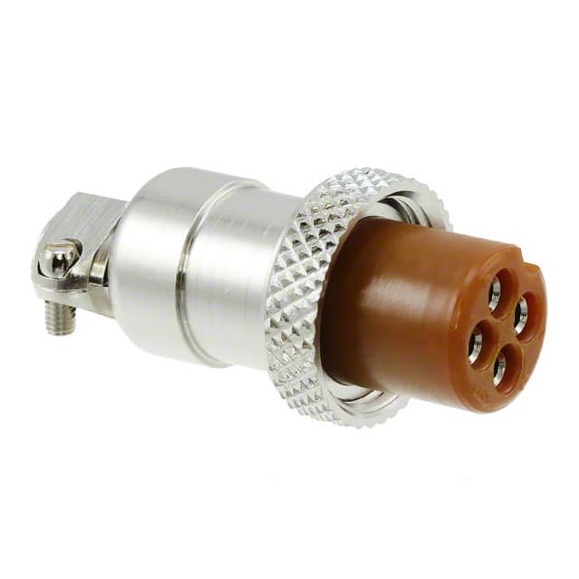 HS12PD-4A(71) CONN PLUG FMALE 4P SOLDER CUP