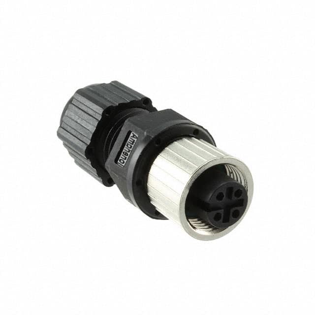 12-04BFFA-SL8001 CONN RCPT FMALE 4P GOLD SLDR CUP