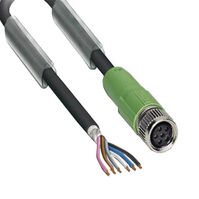 1522396 CBL 6POS FMALE TO WIRE 4.92'