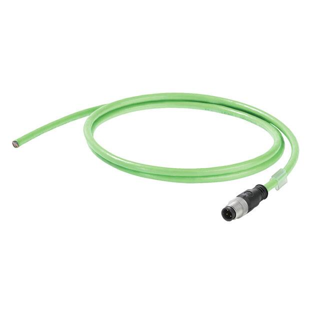 1025940050 CBL 4POS MALE TO WIRE 16.4'