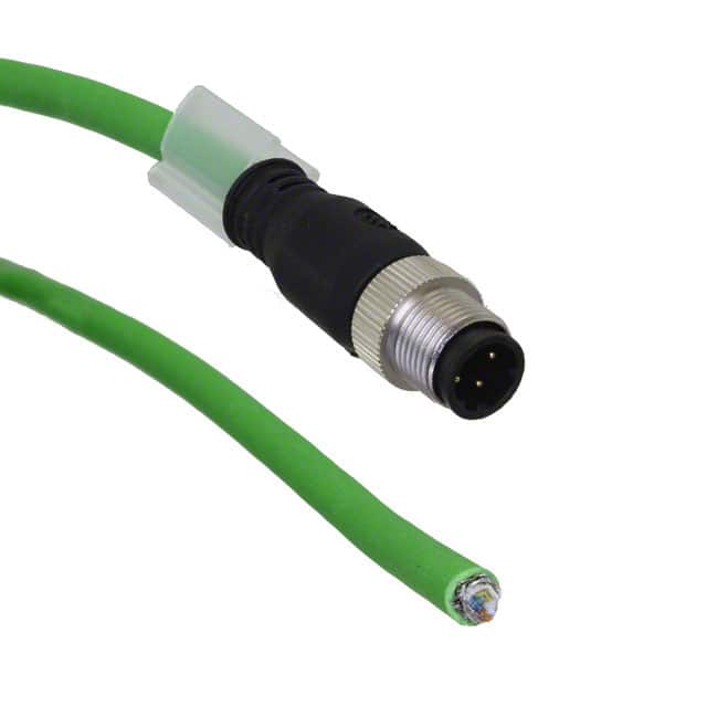1025940030 CBL 4POS MALE TO WIRE 9.84'