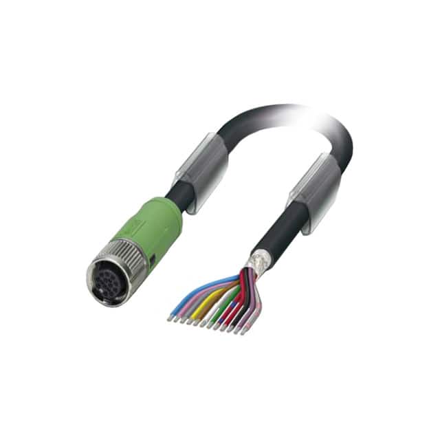 1430129 CBL 12POS FMALE TO WIRE 4.92'