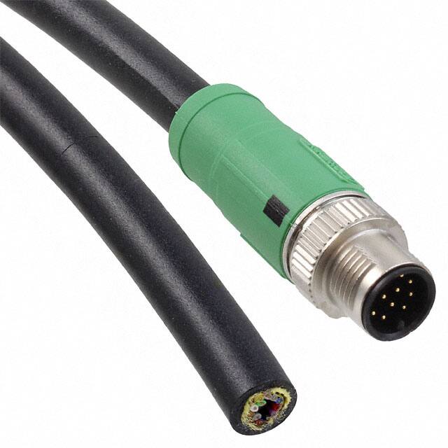 1430064 CBL 12POS MALE TO WIRE 16.4'