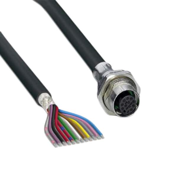 1442188 CBL 12POS FMALE TO WIRE 3.28'