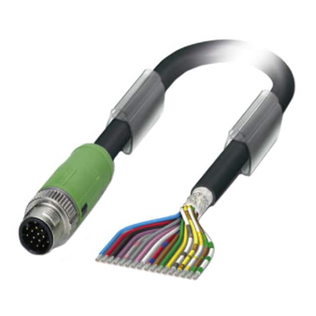 1430226 CBL 17POS MALE TO WIRE 16.4'